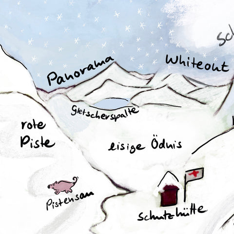 Land der Befindlichkeiten im Schnee - Winteredition*