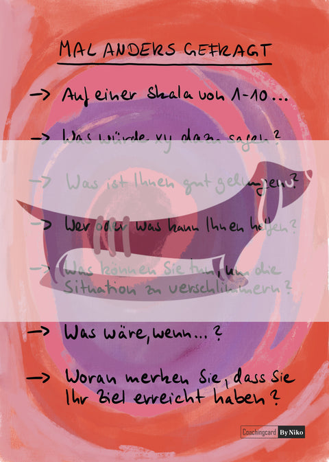 Mal anders gefragt...