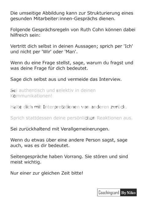 Das gesunde Mitarbeitergespräch